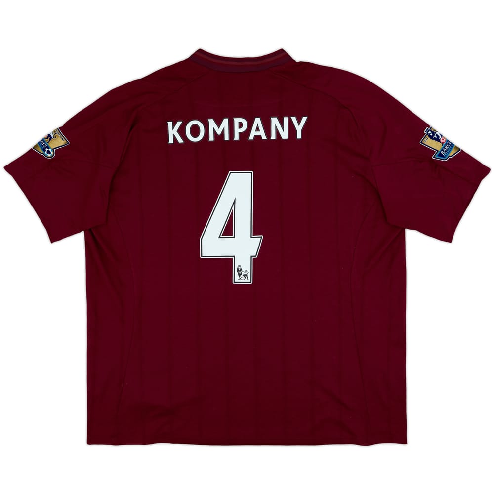 2012-13 Manchester City Away Shirt Kompany #4 - 6/10 - (3XL)