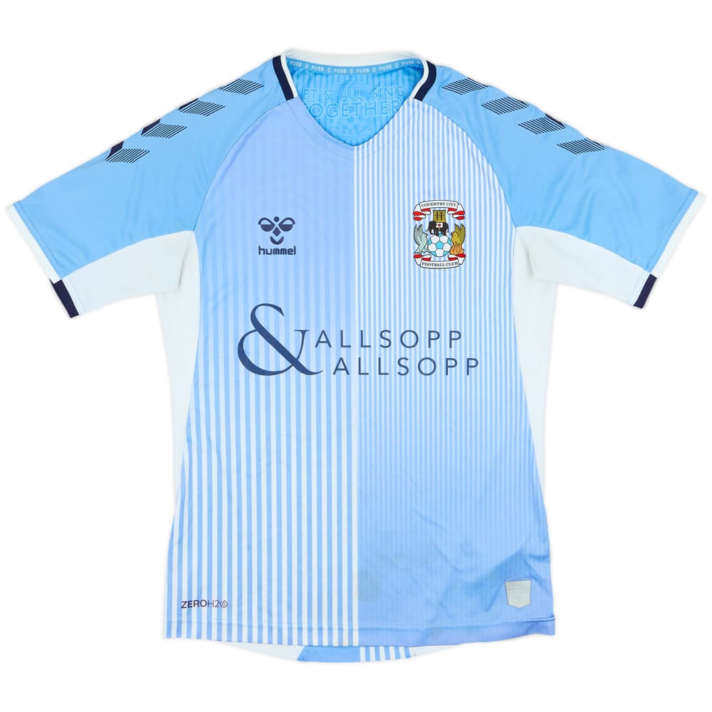 2019-20 Coventry Home Shirt - 7/10 - (XL.Boys)