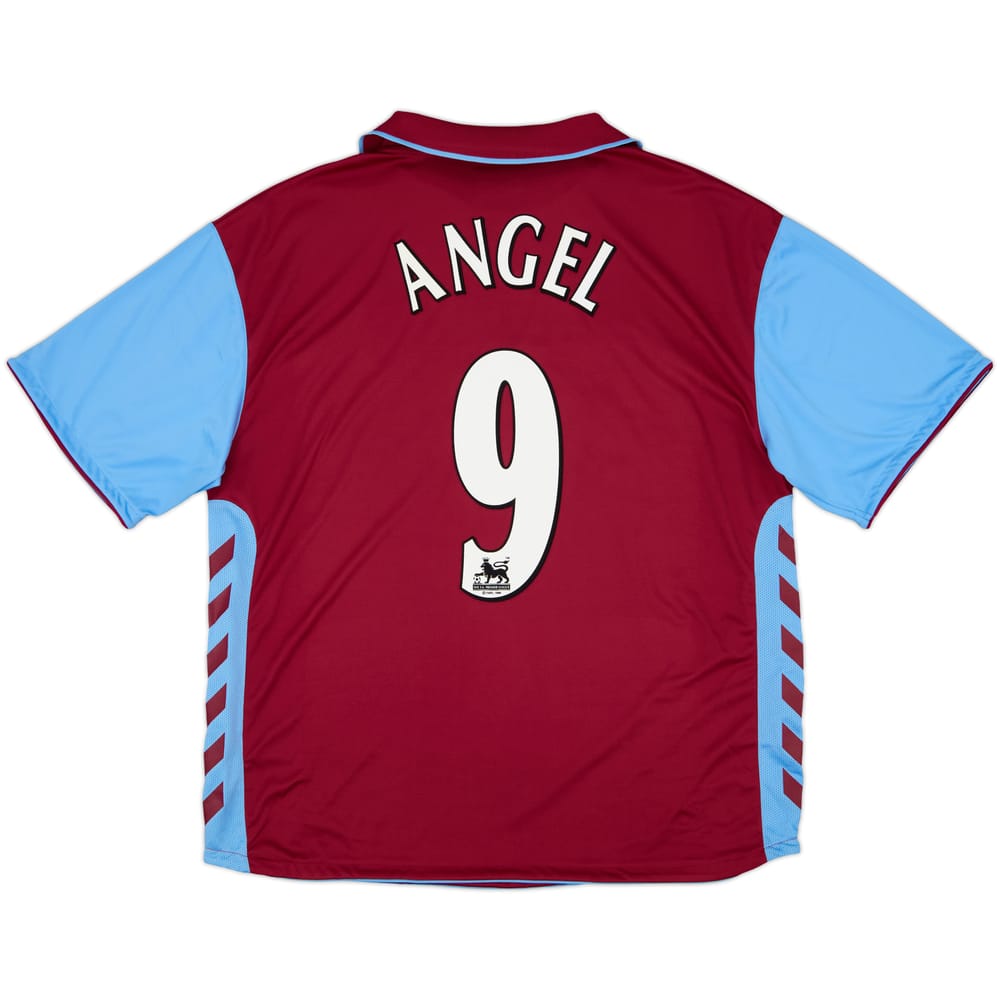 2006-07 Aston Villa Home Shirt Angel #9 - 9/10 - (L)