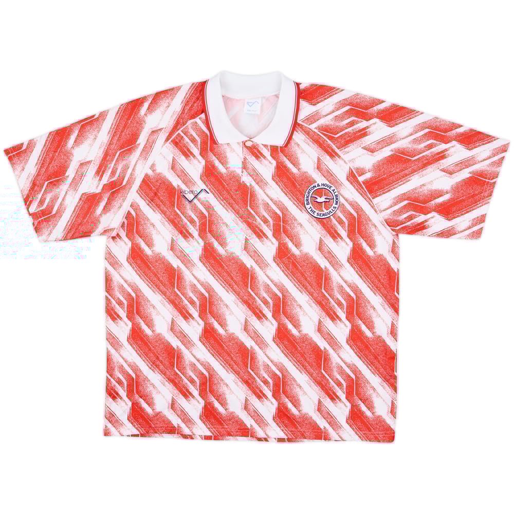1991-93 Brighton Away Shirt - 4/10 - (L/XL)