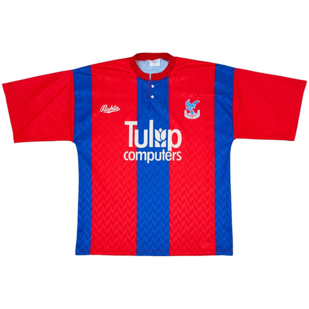 1991-92 Crystal Palace Home Shirt - 9/10 - (L)