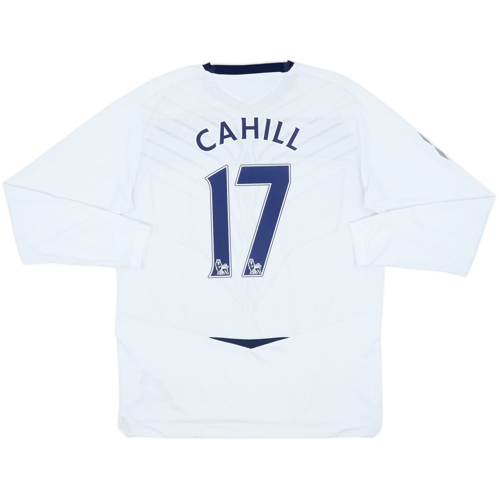 2008-09 Everton Away L/S Shirt Cahill #17 - 7/10 - (L)