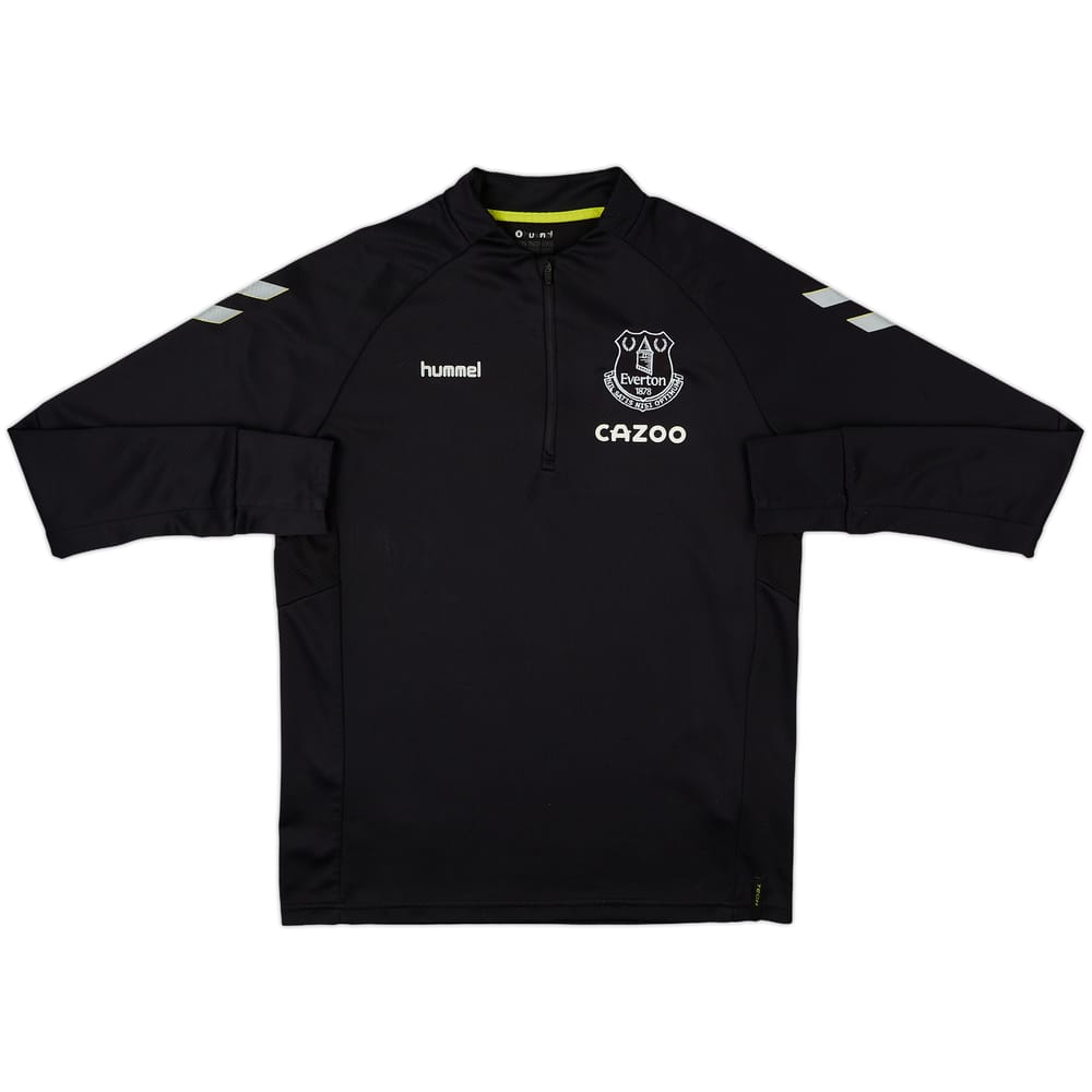 2021-22 Everton Hummel 1/4 Zip Drill Top - 6/10 - (M)