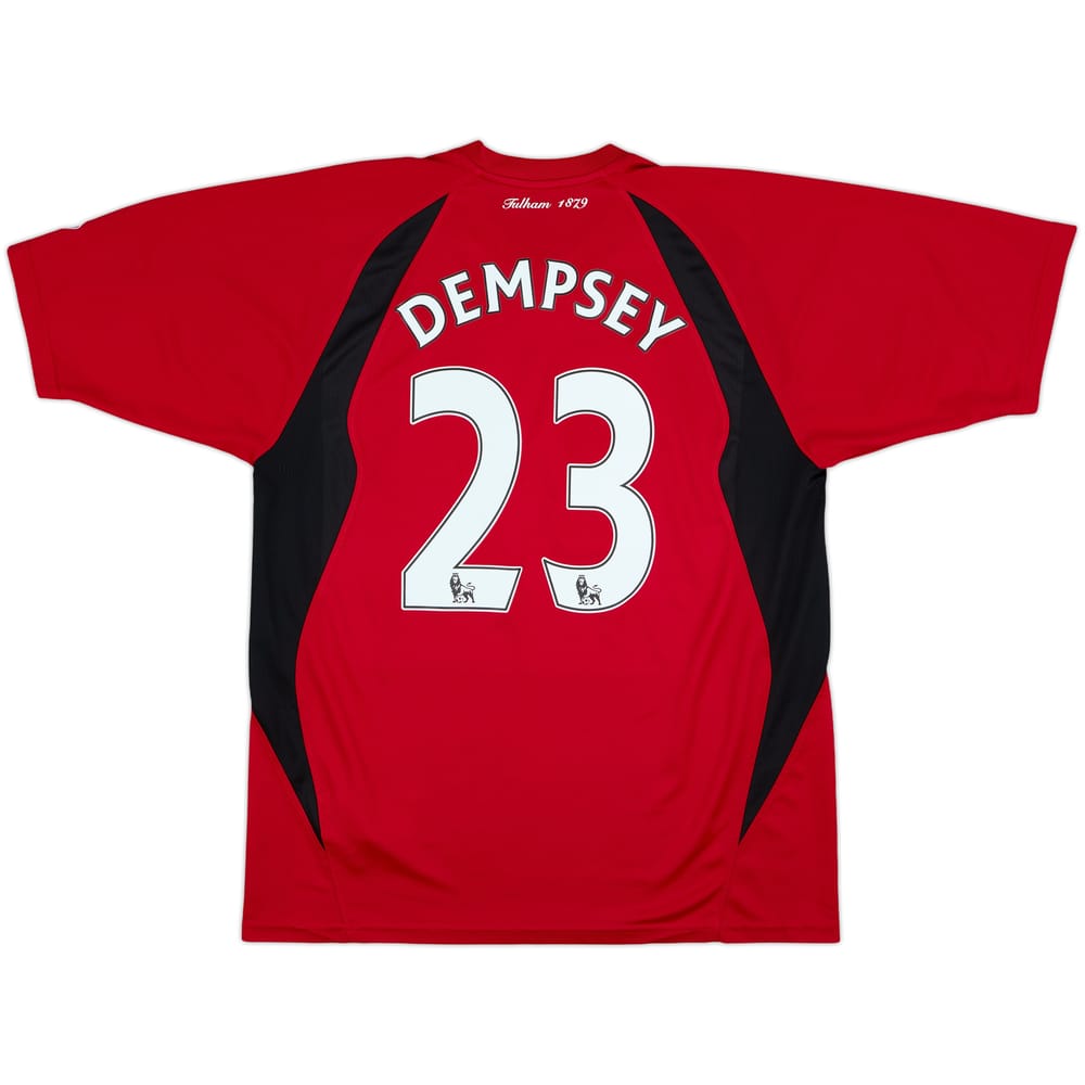 2009-10 Fulham Away Shirt Dempsey #23 - 8/10 - (L)