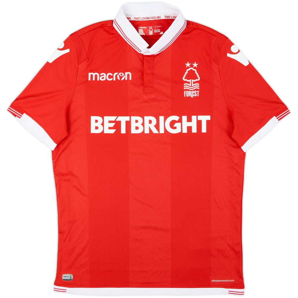 2018-19 Nottingham Forest Home Shirt - 10/10 - (S)