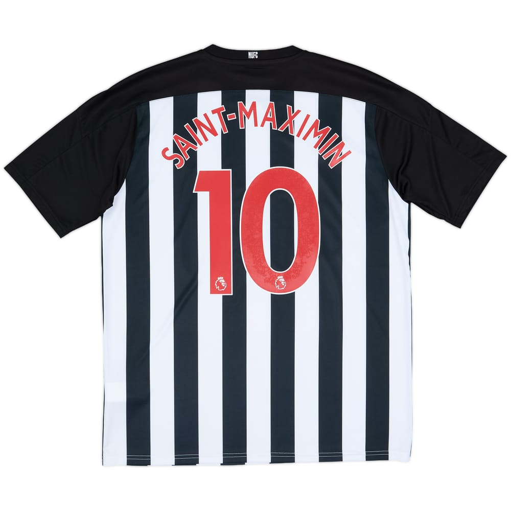 2020-21 Newcastle Home Shirt Saint-Maximin #10 - 10/10 - (XL)