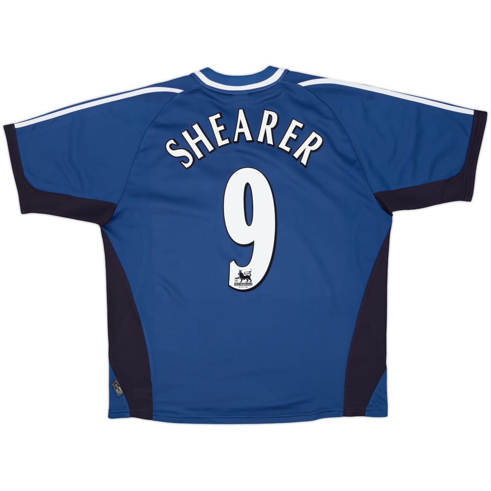 2001-02 Newcastle Away Shirt Shearer #9 - 8/10 - (L)