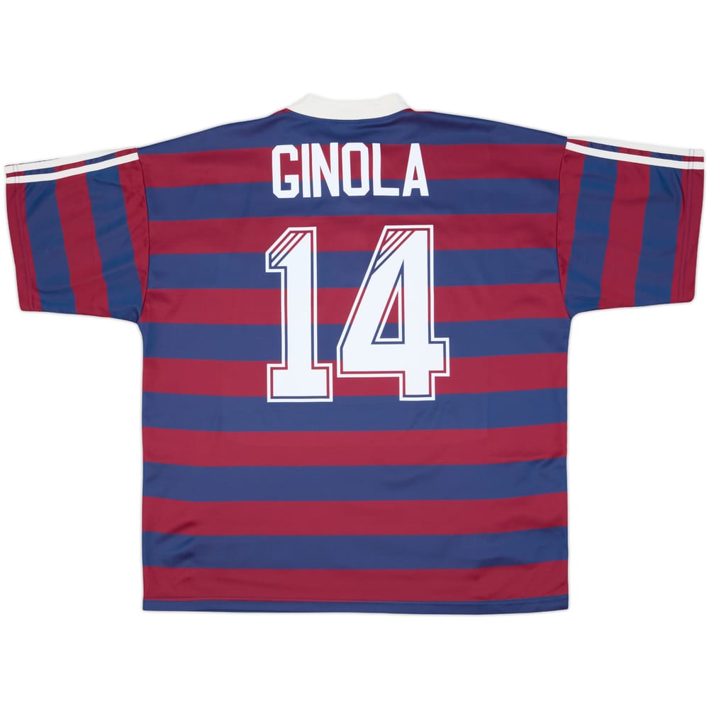 1995-96 Newcastle Away Shirt Ginola #14 - 8/10 - (XL)