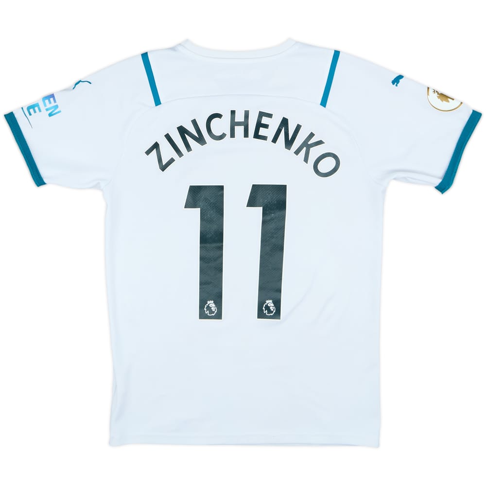 2021-22 Manchester City Away Shirt Zinchenko #11 - 5/10 - (S)