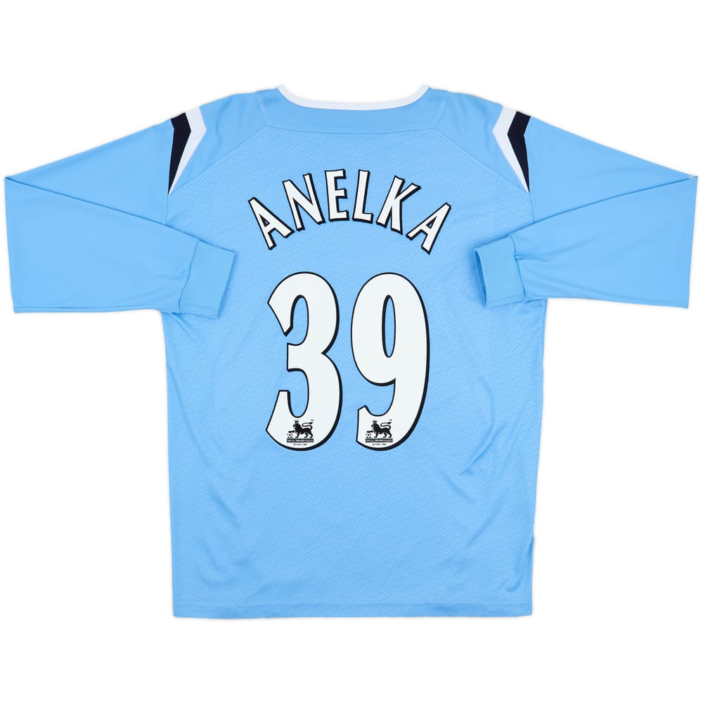 2004-05 Manchester City Home L/S Shirt Anelka #39 - 6/10 - (M)