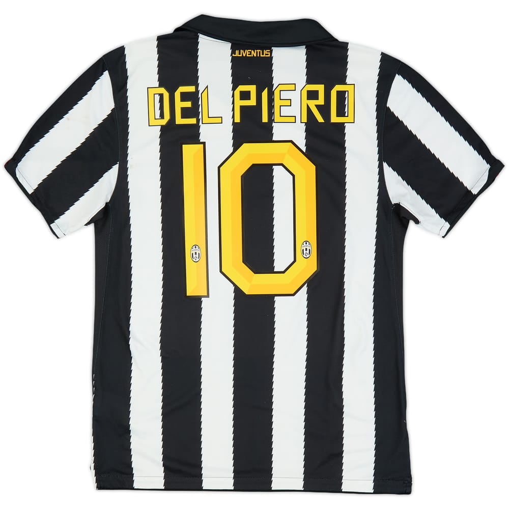 2010-11 Juventus Home Shirt Del Piero #10 - 6/10 - (M)