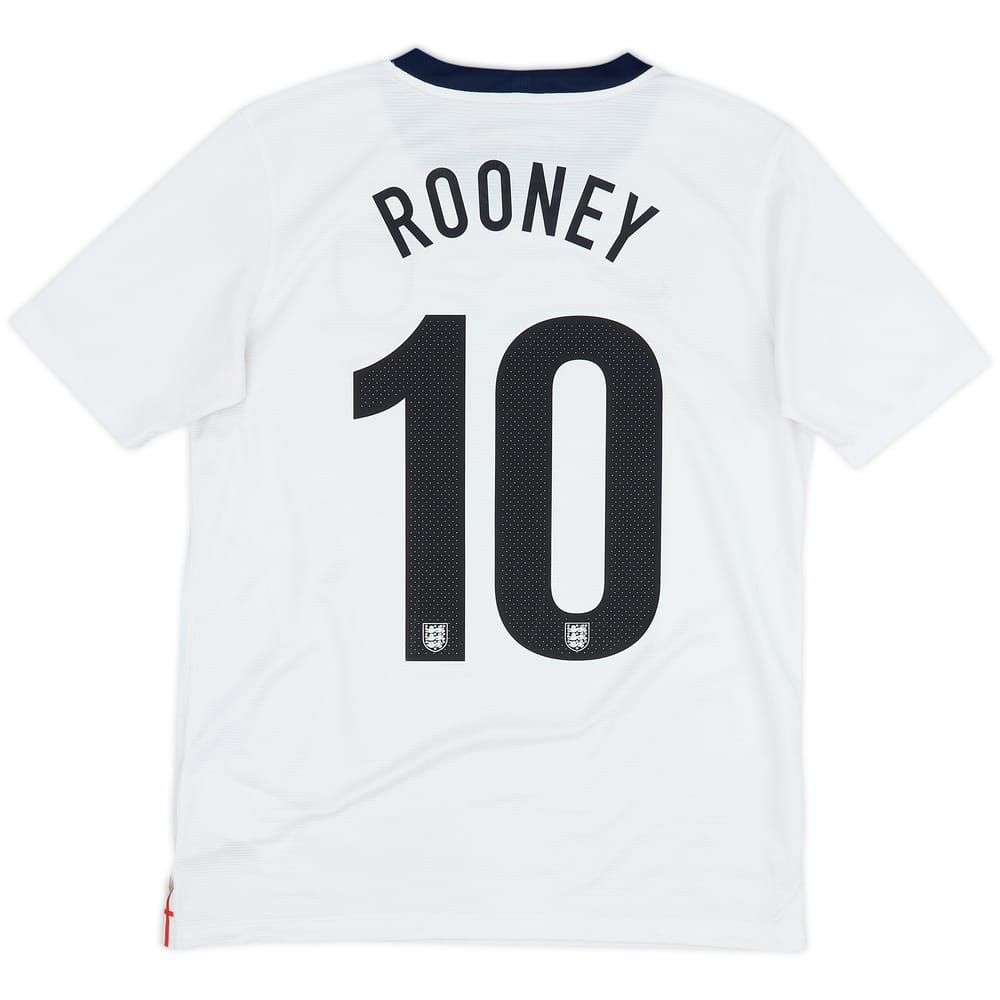 2013 England 150th Anniversary Home Shirt Rooney #10 - 6/10 - (XL.Boys)