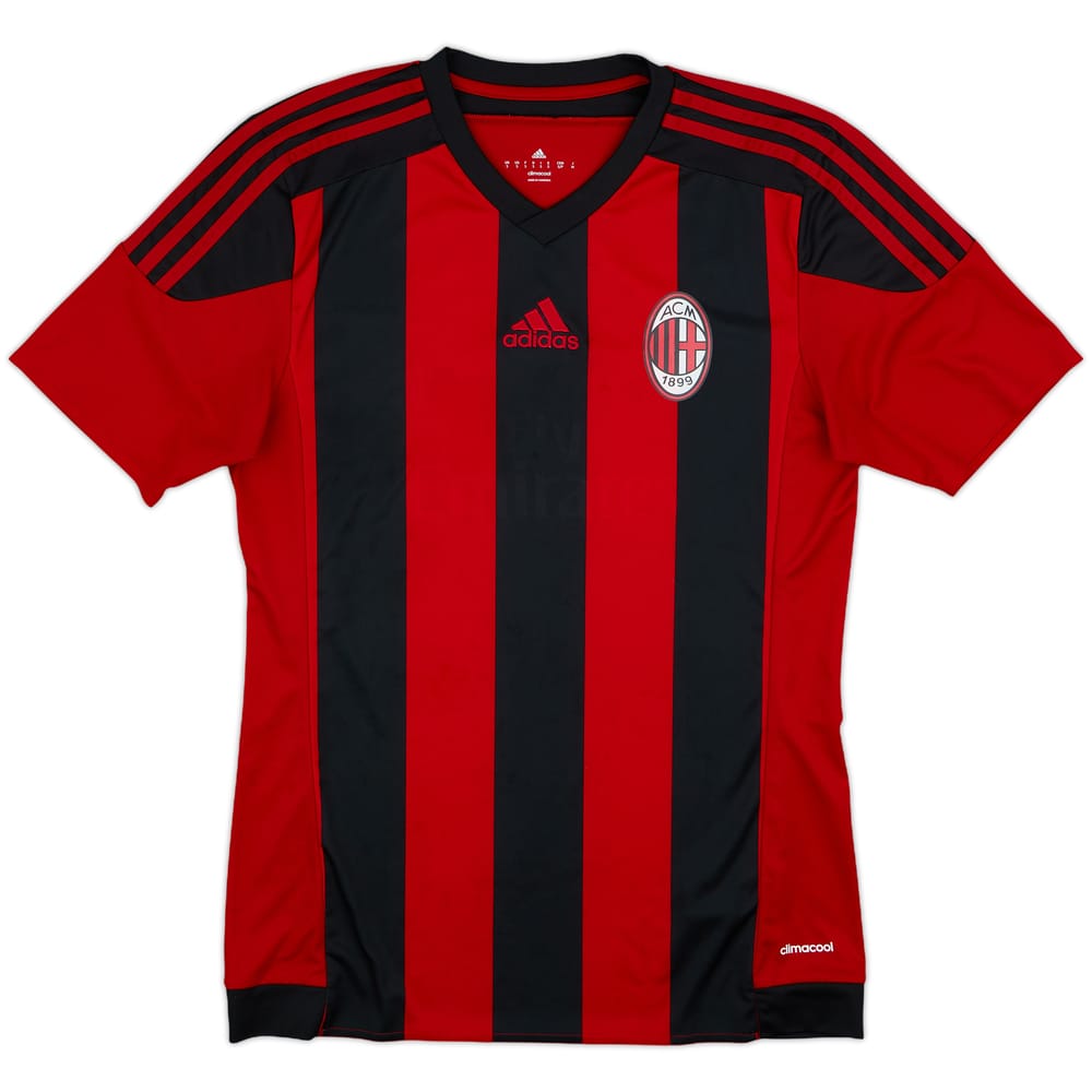 2016-17 adidas Template Shirt (AC Milan) - 8/10 - (S)