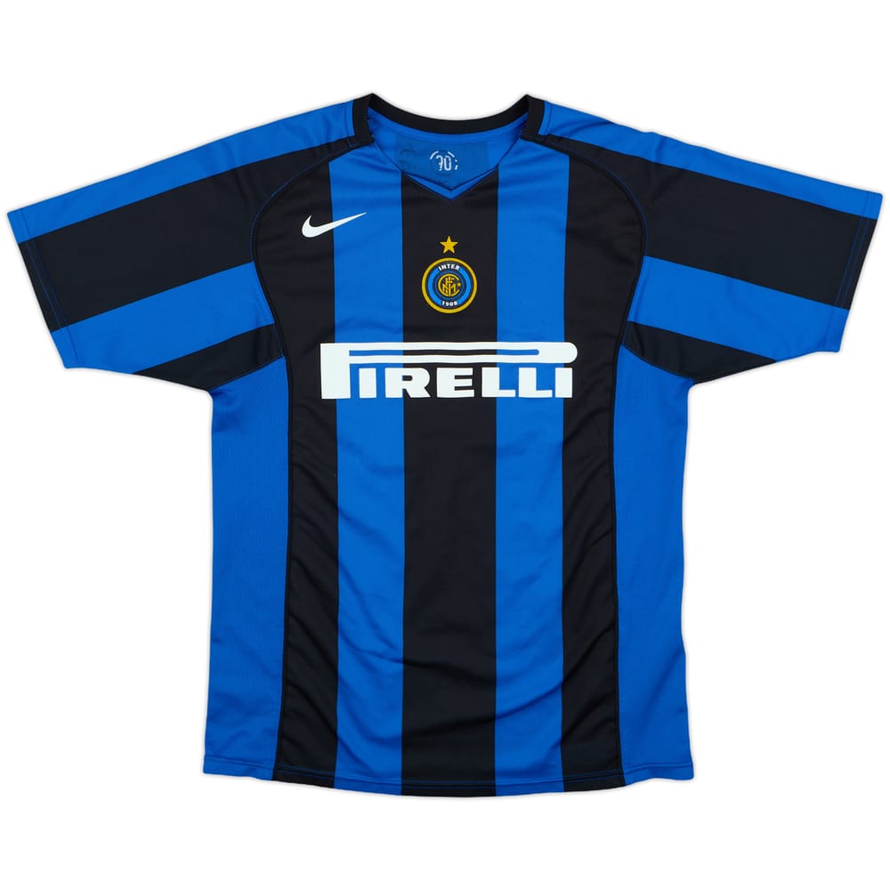 2004-05 Inter Milan Basic Home Shirt - 7/10 - (XL.Boys)