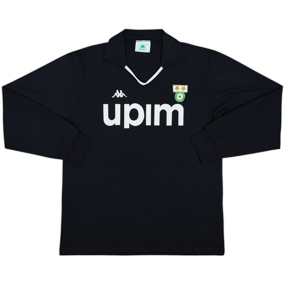 1990-91 Juventus Away L/S Shirt #10 - 7/10 - (XL)