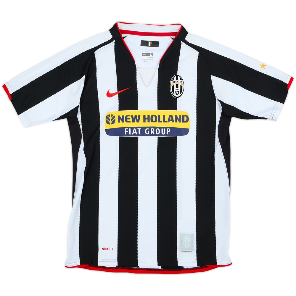 2007-08 Juventus Home Shirt - 8/10 - (L.Boys)