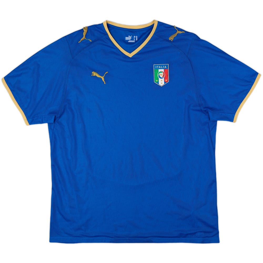 2007-08 Italy Home Shirt - 4/10 - (XL)