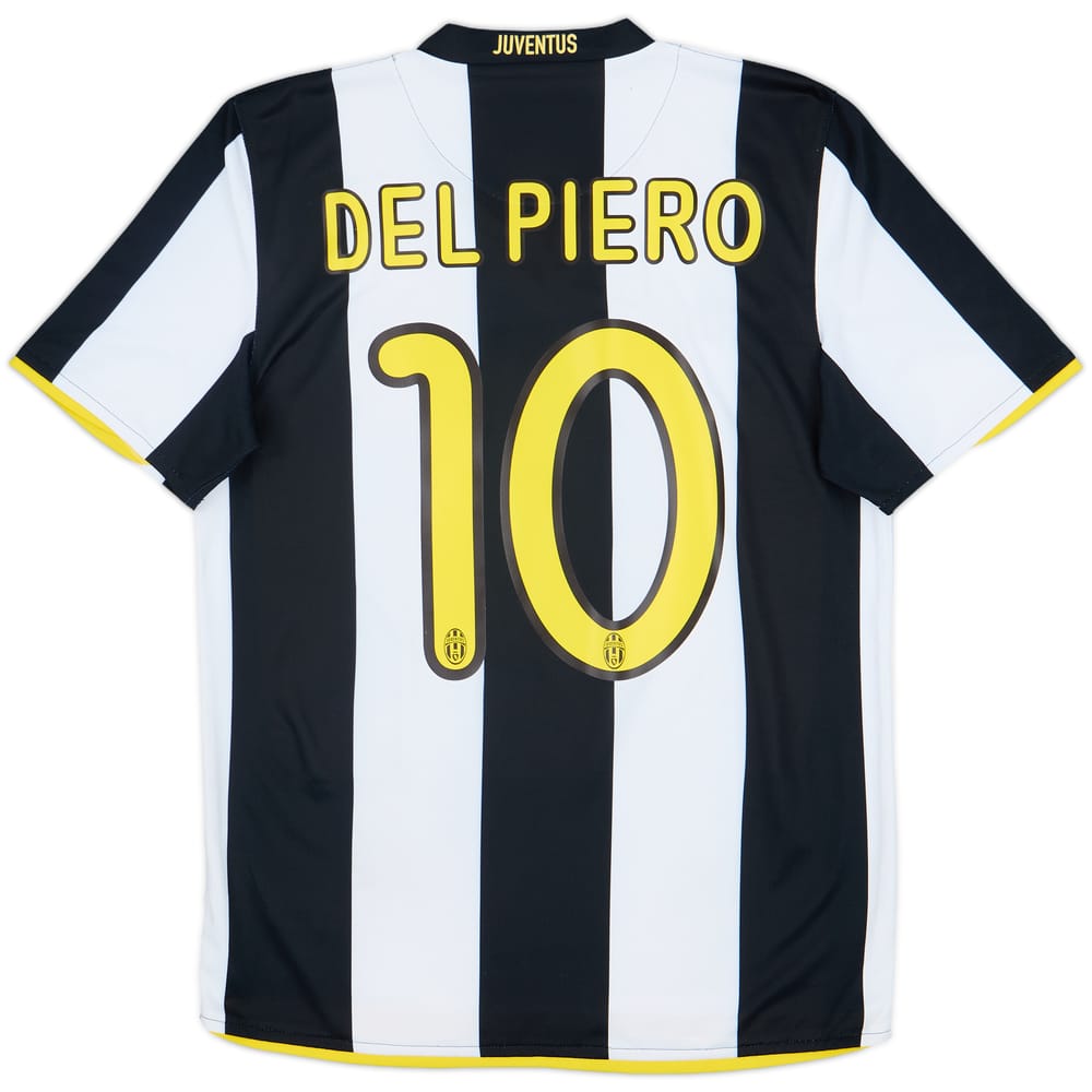 2008-09 Juventus Home Shirt Del Piero #10 - 8/10 - (S)