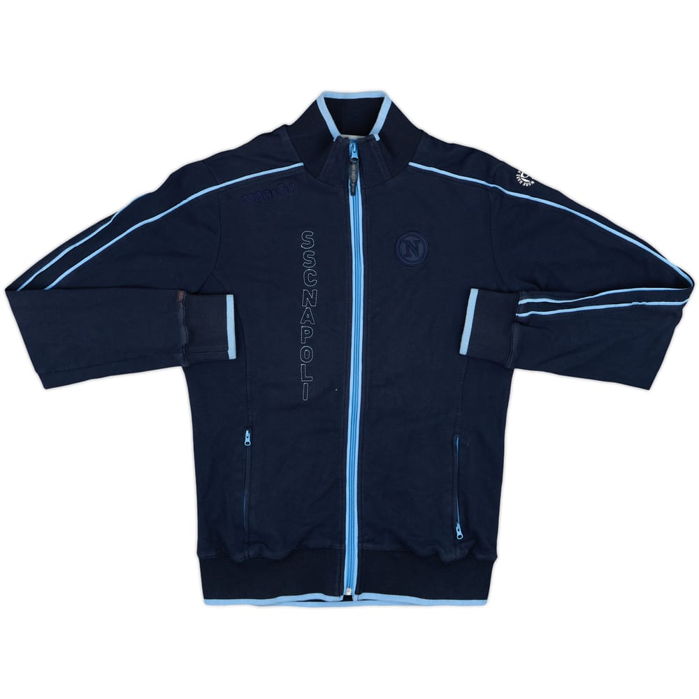 2008-09 Napoli Macron Track Jacket - 8/10 - (M)