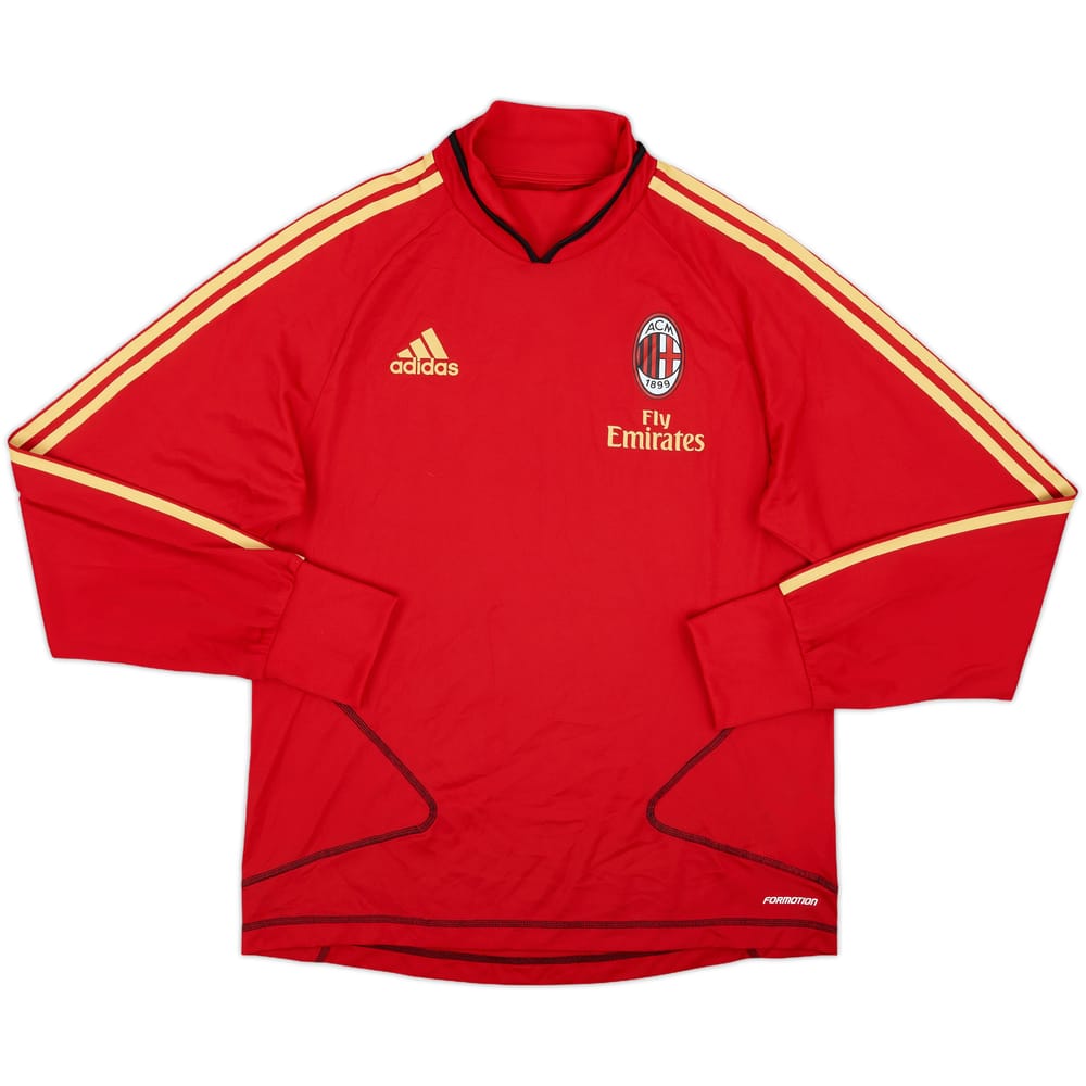 2010-11 AC Milan adidas Formotion Drill Top - 8/10 - (L)