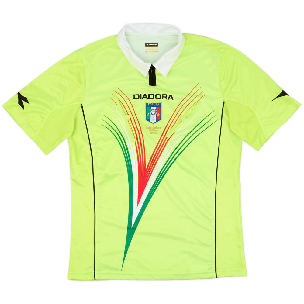 2011-12 Italy Diadora Referee Shirt - 9/10 - (M)