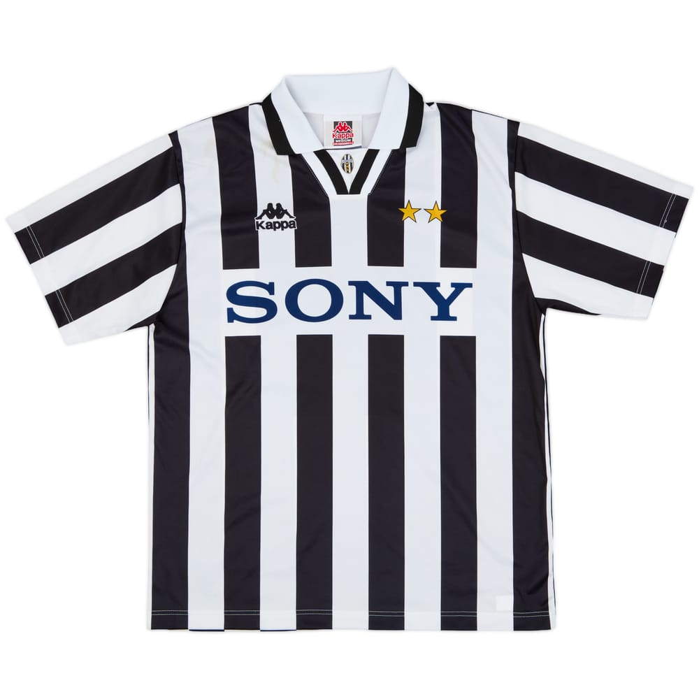 1995-97 Juventus Basic Home Shirt - 8/10 - (M)