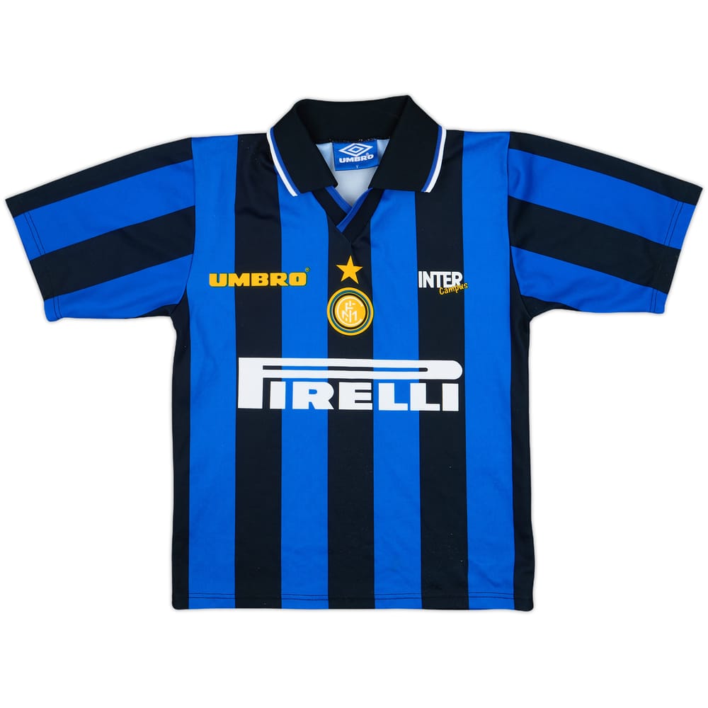 1997-98 Inter Milan Summer Campus Shirt - 8/10 - (Y)