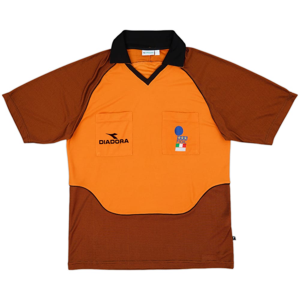 1990s Italy FIGC Diadora Referee Shirt - 10/10 - (L)