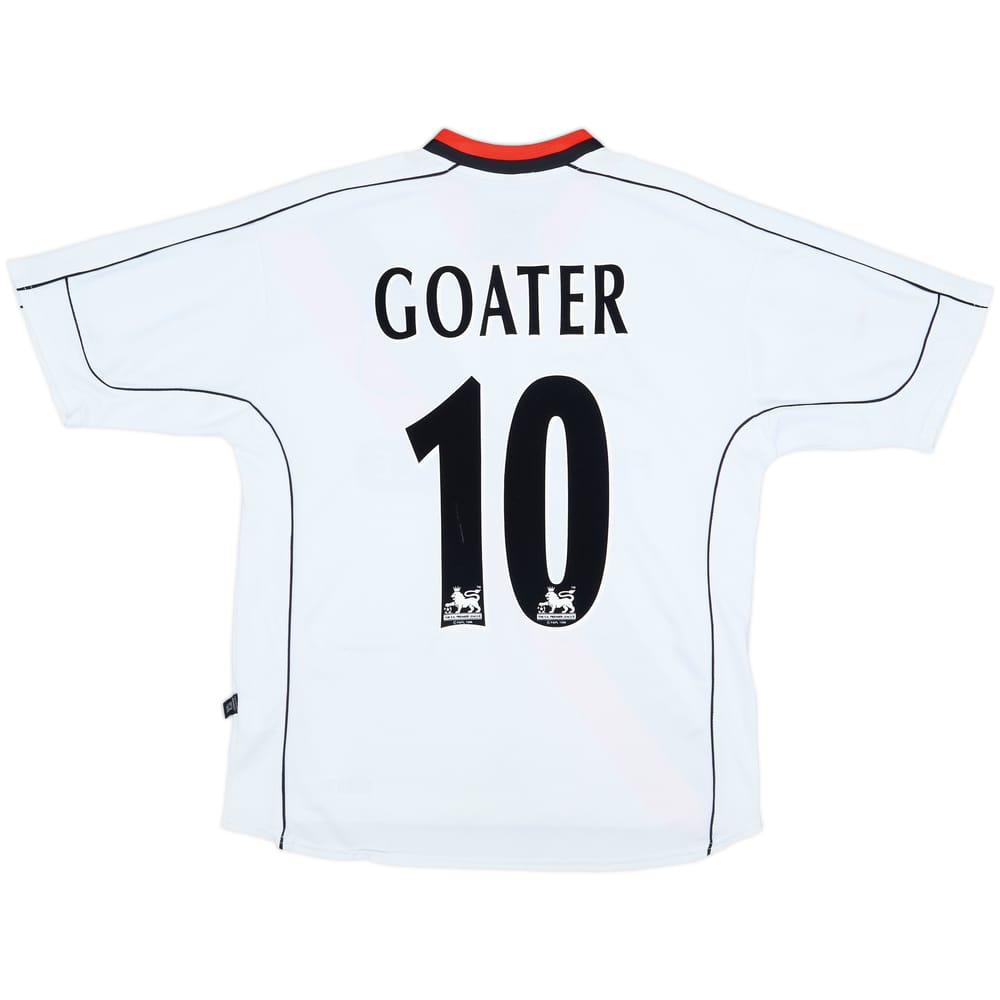 2002-03 Manchester City Away Shirt Goater #10 - 6/10 - (S)