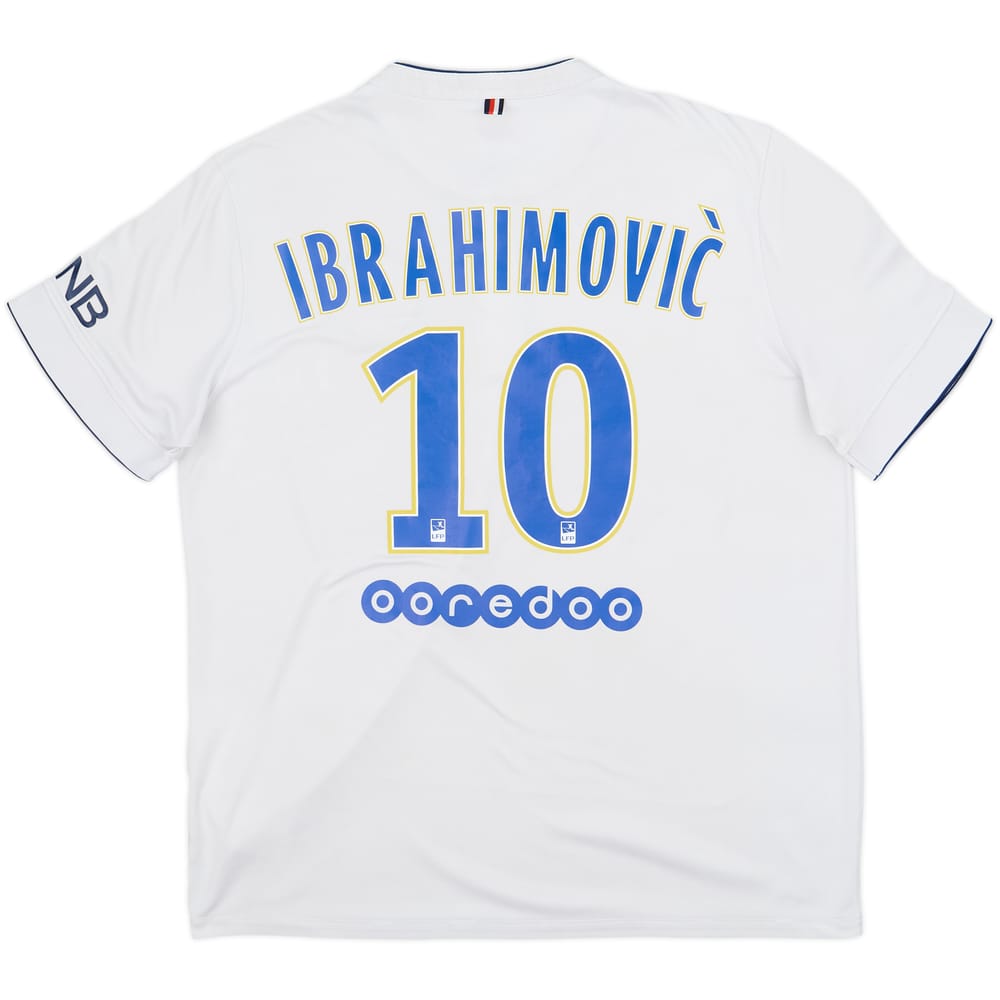 2014-15 Paris Saint-Germain Away Shirt Ibrahimovic #10 - 4/10 - (XL)