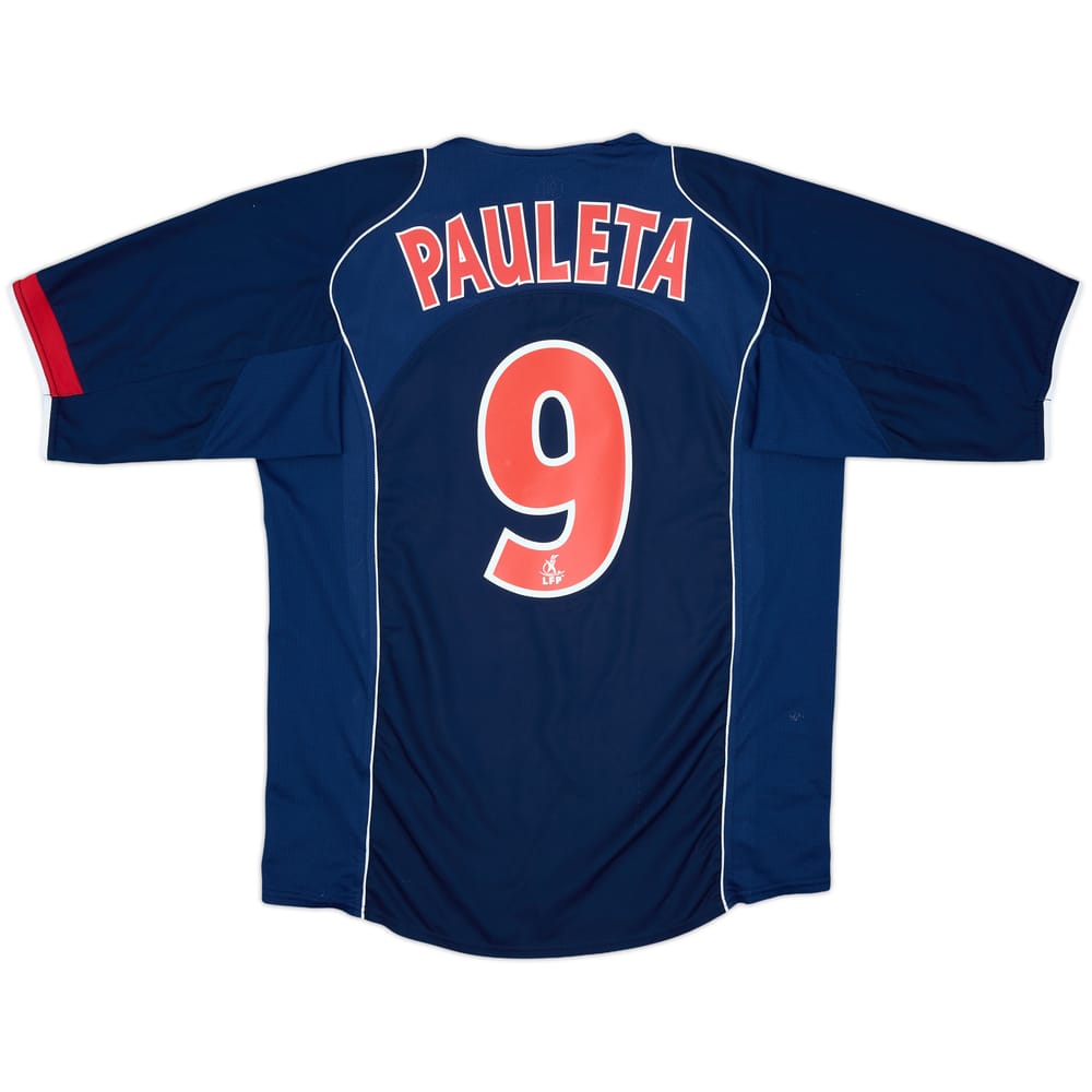 2004-05 Paris Saint-Germain Home Shirt Pauleta #9 - 7/10 - (L)