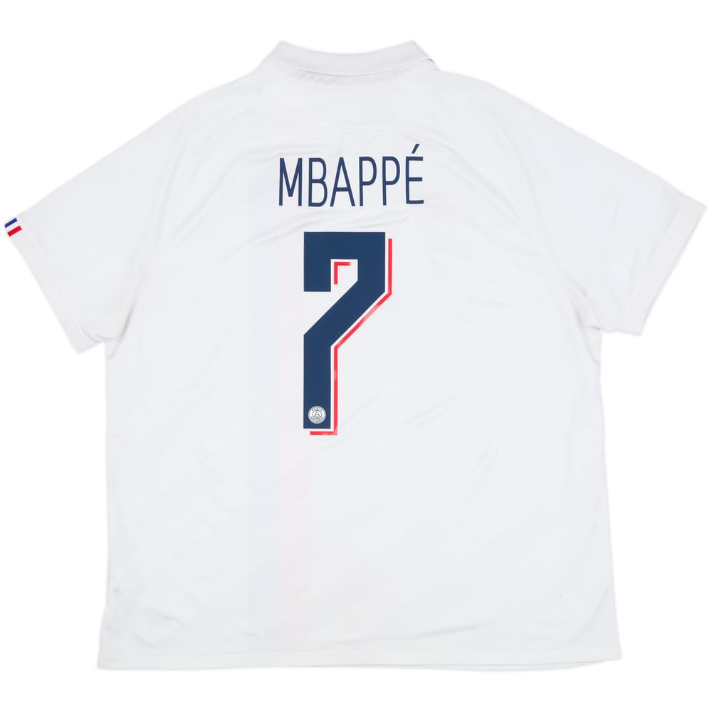 2019-20 Paris Saint-Germain Third Shirt Mbappe #7 - 6/10 - (XXL)