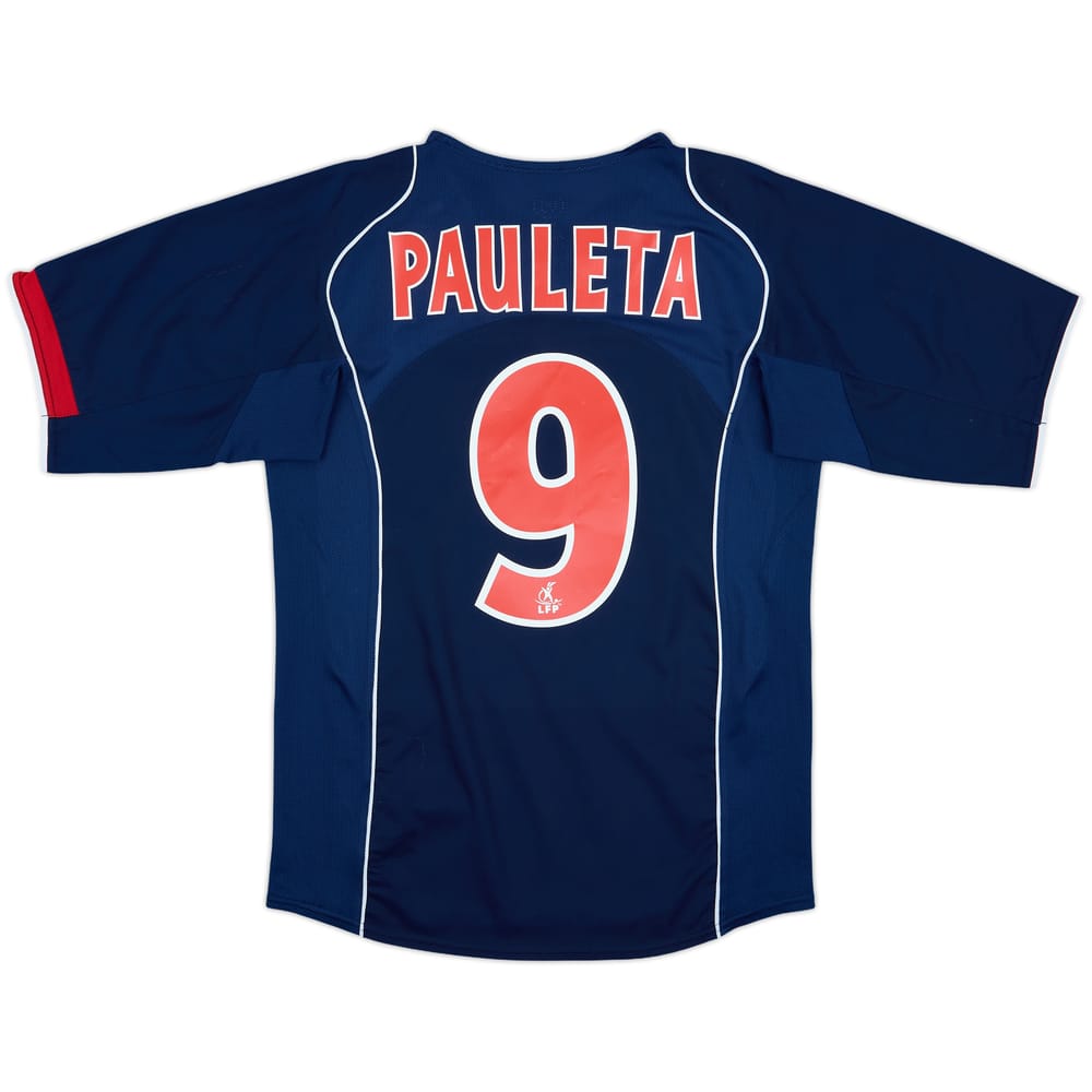 2004-05 Paris Saint-Germain Home Shirt Pauleta #9 - 8/10 - (S)