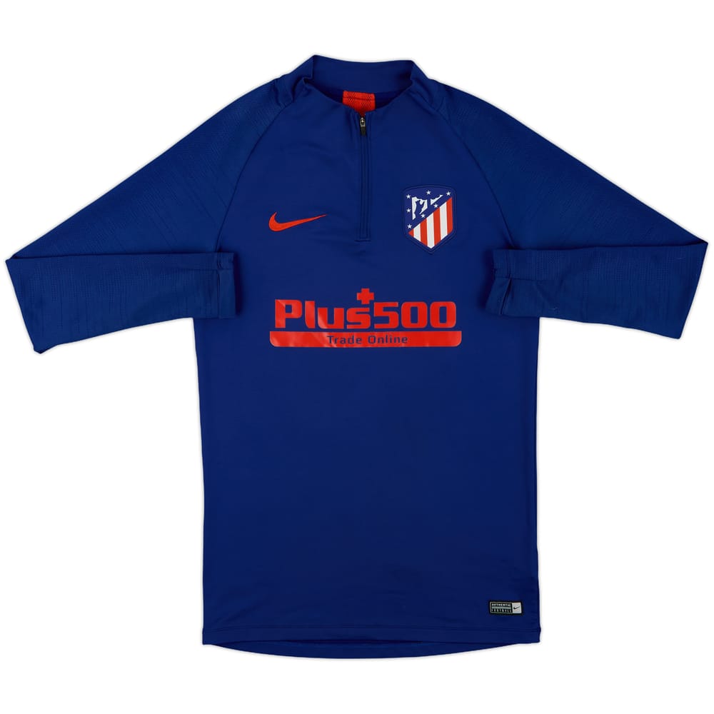 2020-21 Atletico Madrid Nike 1/4 Zip Training Top - 7/10 - (S)