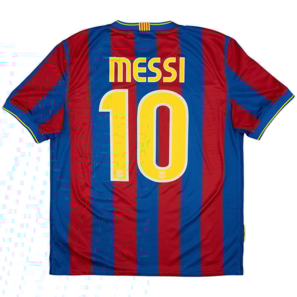 2009-10 Barcelona Home Shirt Messi #10 - 7/10 - (M)
