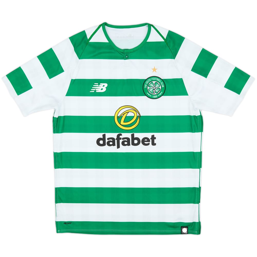 2018-19 Celtic Home Shirt - 10/10 - (S)