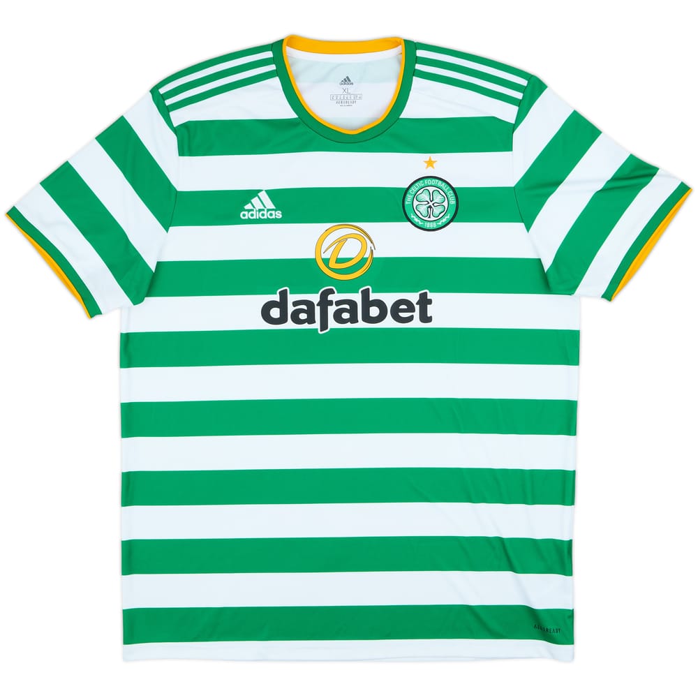 2020-21 Celtic Home Shirt - 9/10 - (XL)
