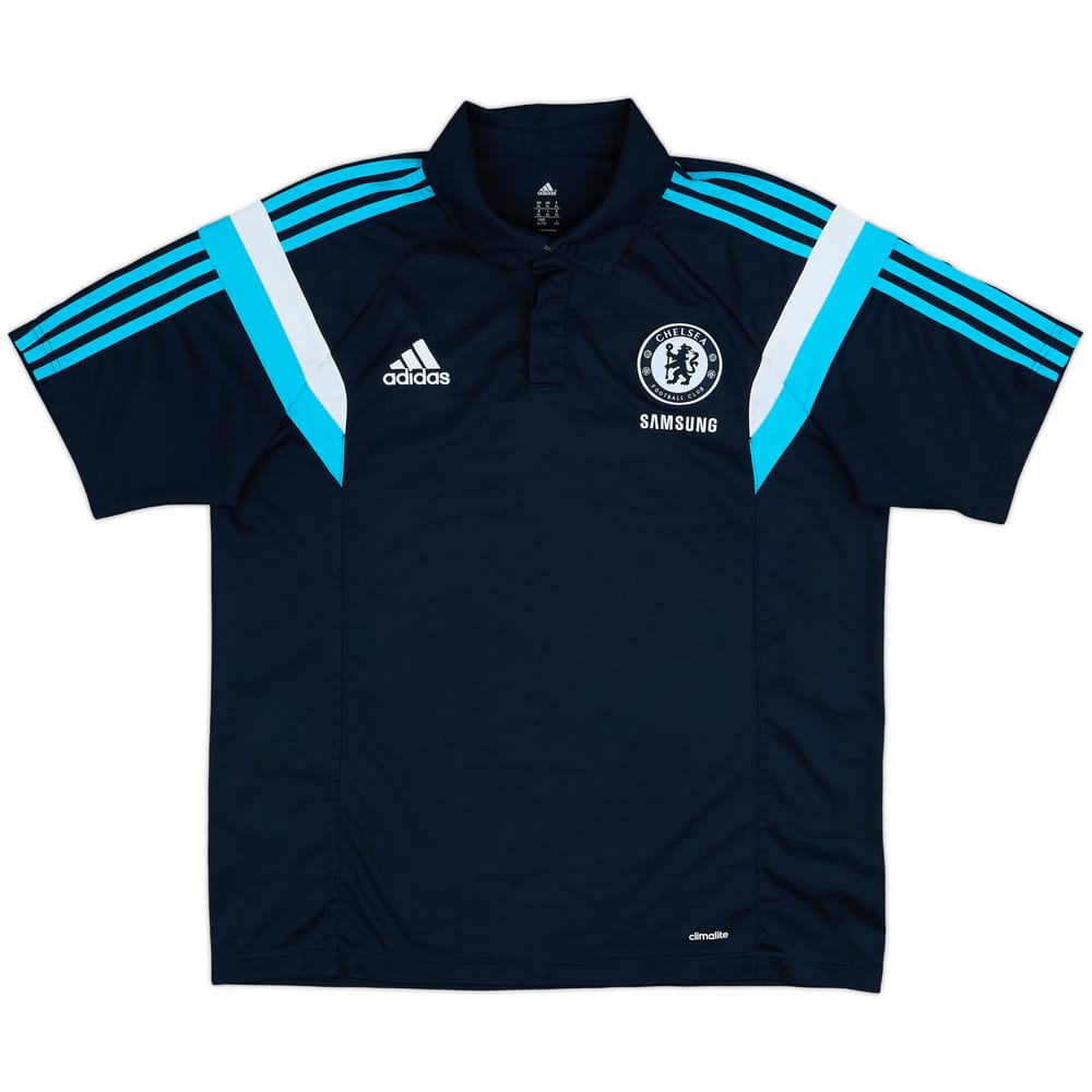 2014-15 Chelsea adidas Polo Shirt - 9/10 - (XL)