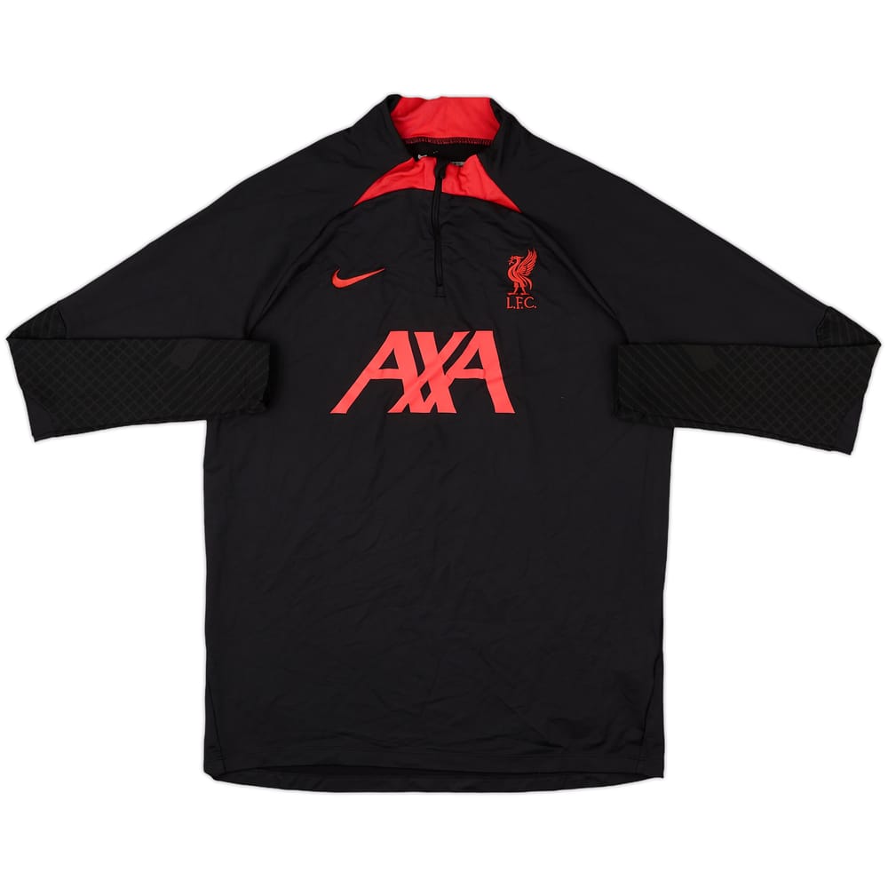 2022-23 Liverpool Nike 1/4 Zip Drill Top - 8/10 - (L)