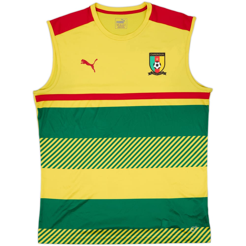 2016-18 Cameroon Puma Training Vest - 8/10 - (XL)