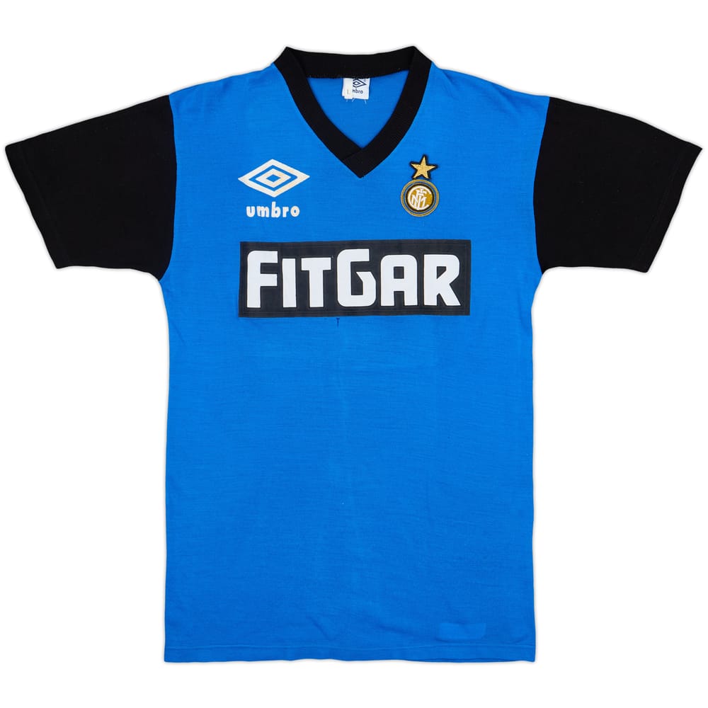 1991-92 Inter Milan Umbro Training Shirt - 6/10 - (L)