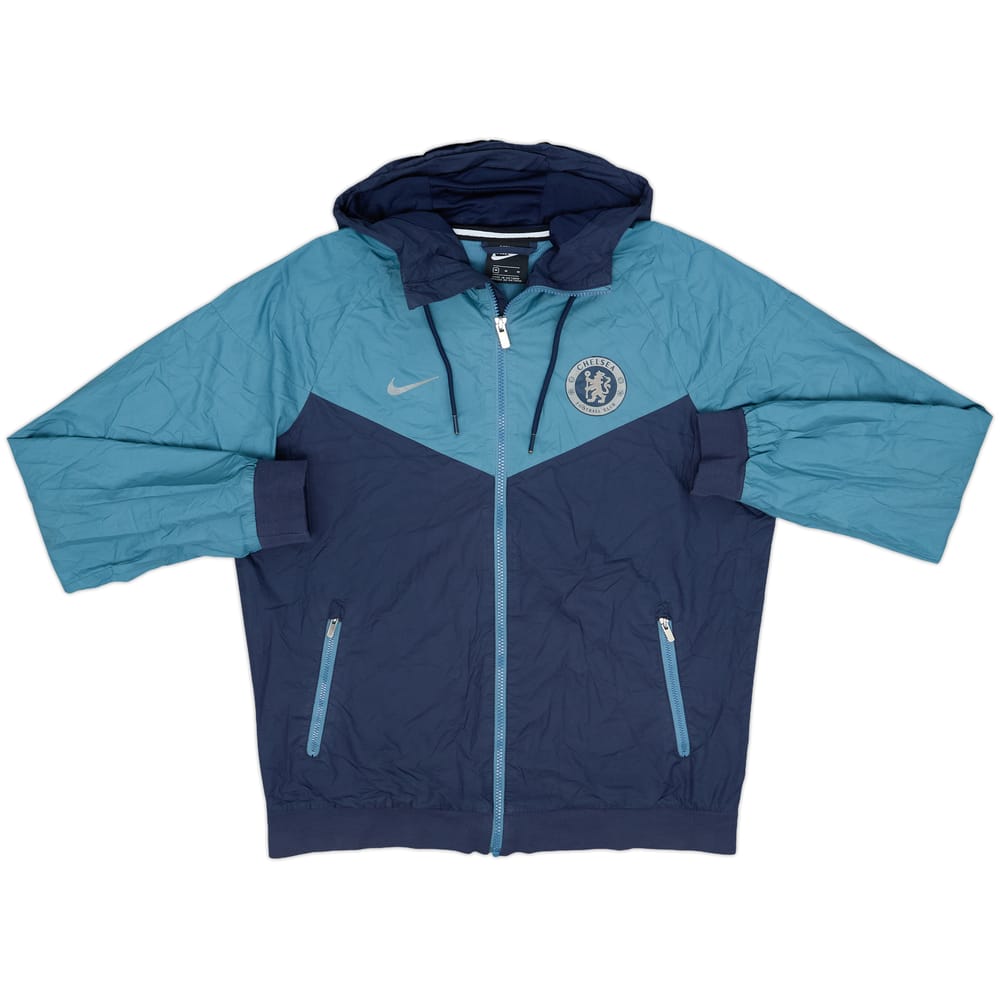 2018-19 Chelsea Nike Hooded Track Jacket - 8/10 - (M)