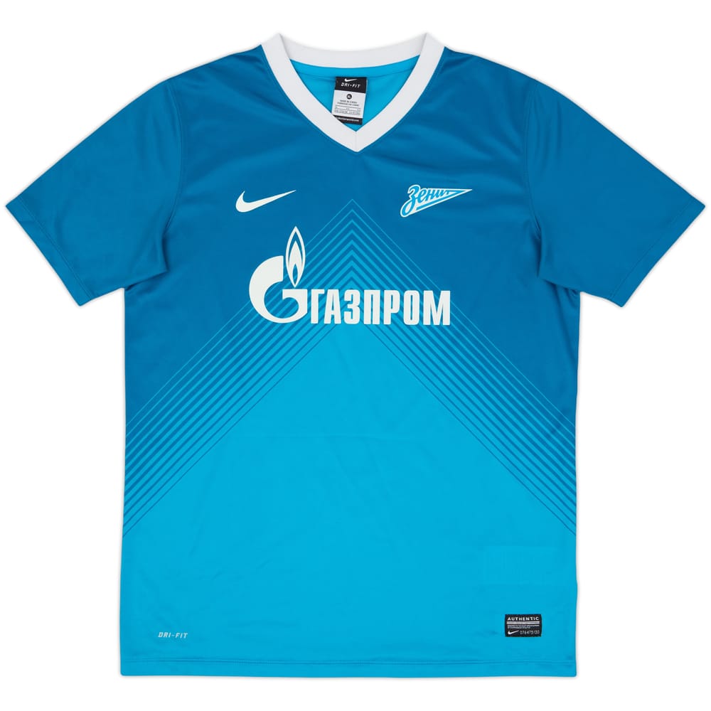 2013-14 Zenit St. Petersburg Basic Home Shirt - 6/10 - (XL.Boys)