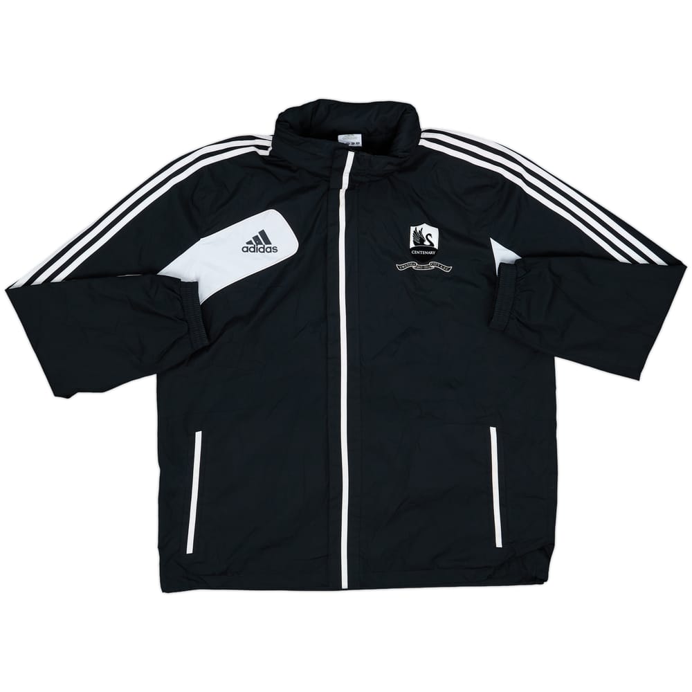 2012-13 Swansea City adidas Track Jacket - 9/10 - (XXL)