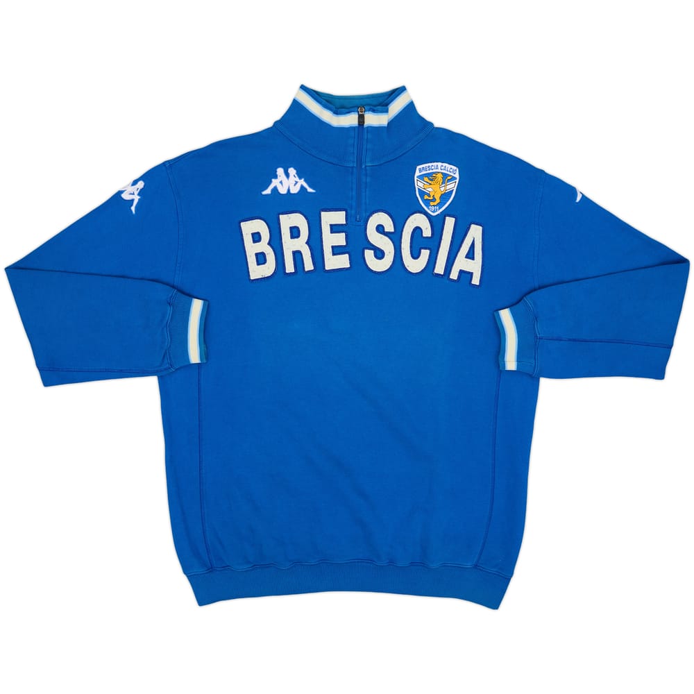 2004-05 Brescia Kappa 1/4 Zip Sweat Top - 8/10 - (XXL)