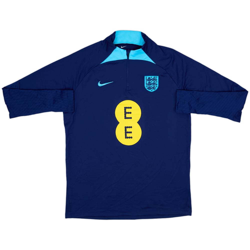 2022-23 England Nike 1/4 Zip Drill Top - 10/10 - (L)