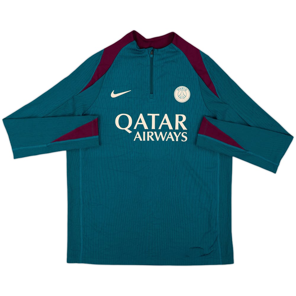 2024-25 Paris Saint-Germain Nike Dri-Fit ADV 1/4 Zip Drill Top - 10/10 - (L)