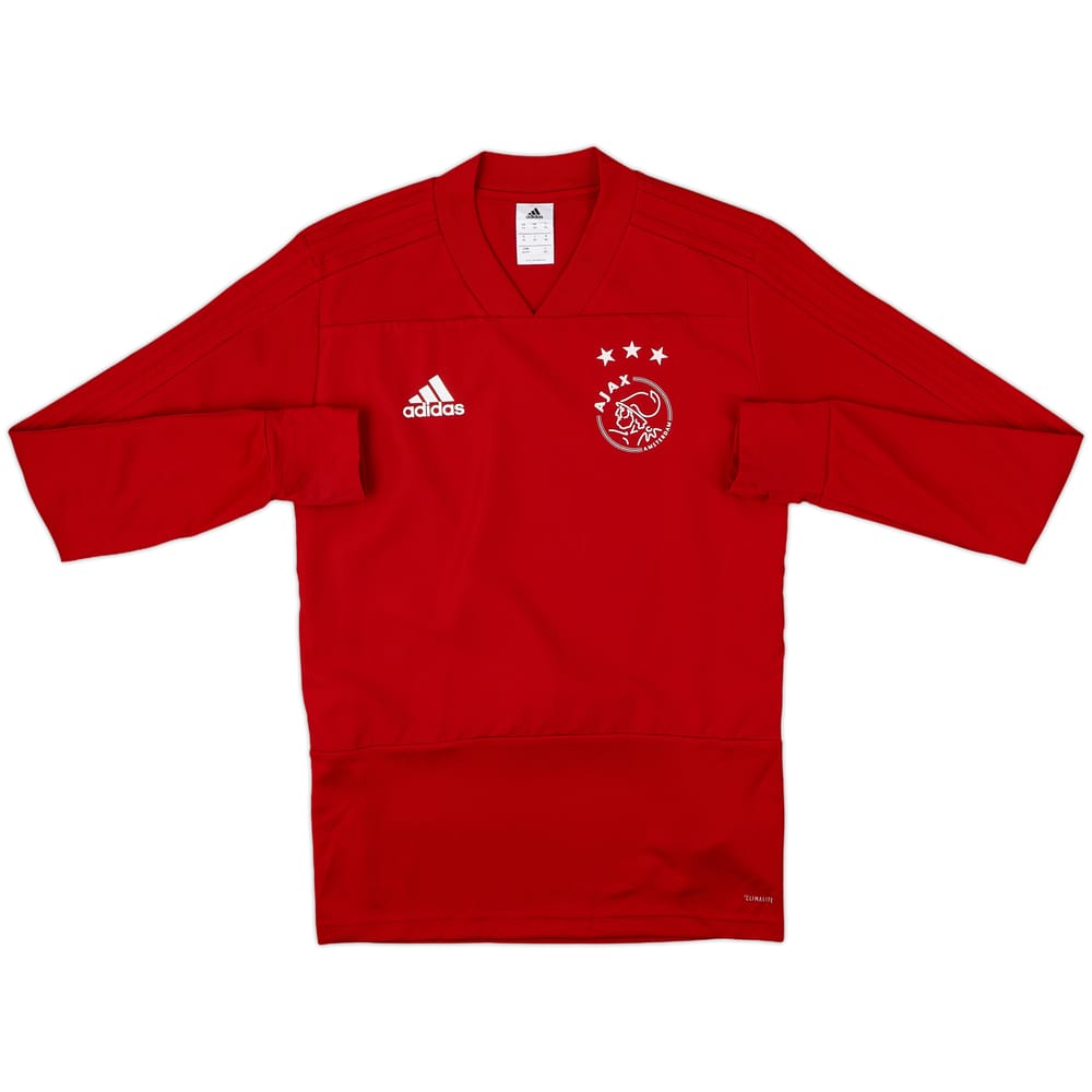 2018-19 Ajax adidas Sweat Top - 8/10 - (XS)