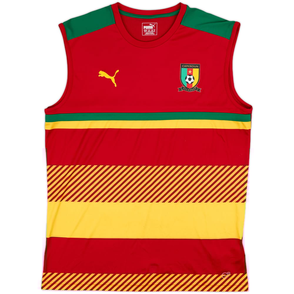 2016-18 Cameroon Puma Training Vest - 8/10 - (XL)