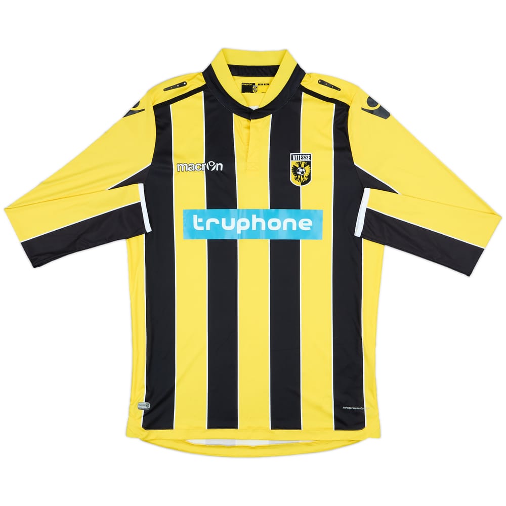 2016-17 Vitesse Home L/S Shirt - 8/10 - (XXL)